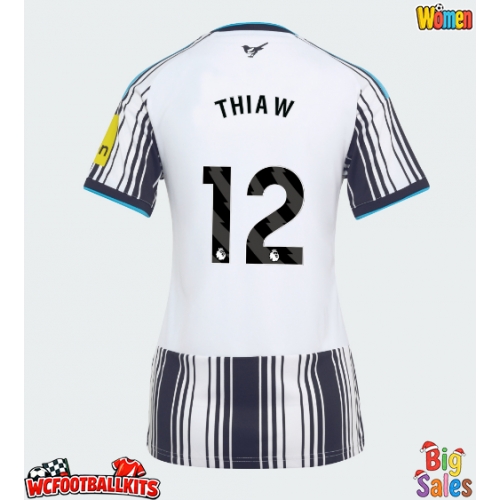 Newcastle United Malick Thiaw #12 Replica Home Stadium Shirt for Women 2026-27 Short Sleeve